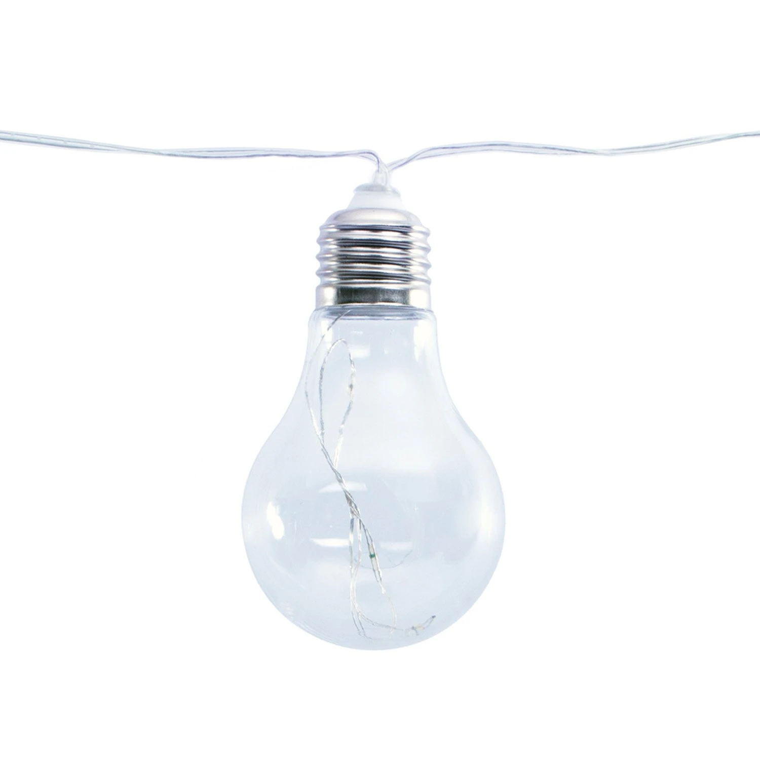 Solar Partylight 10x Transparant - L 3,8 M - 2 M Lead 3 Solar Partylight 10x Transparant - L 3,8 M - 2 M Lead