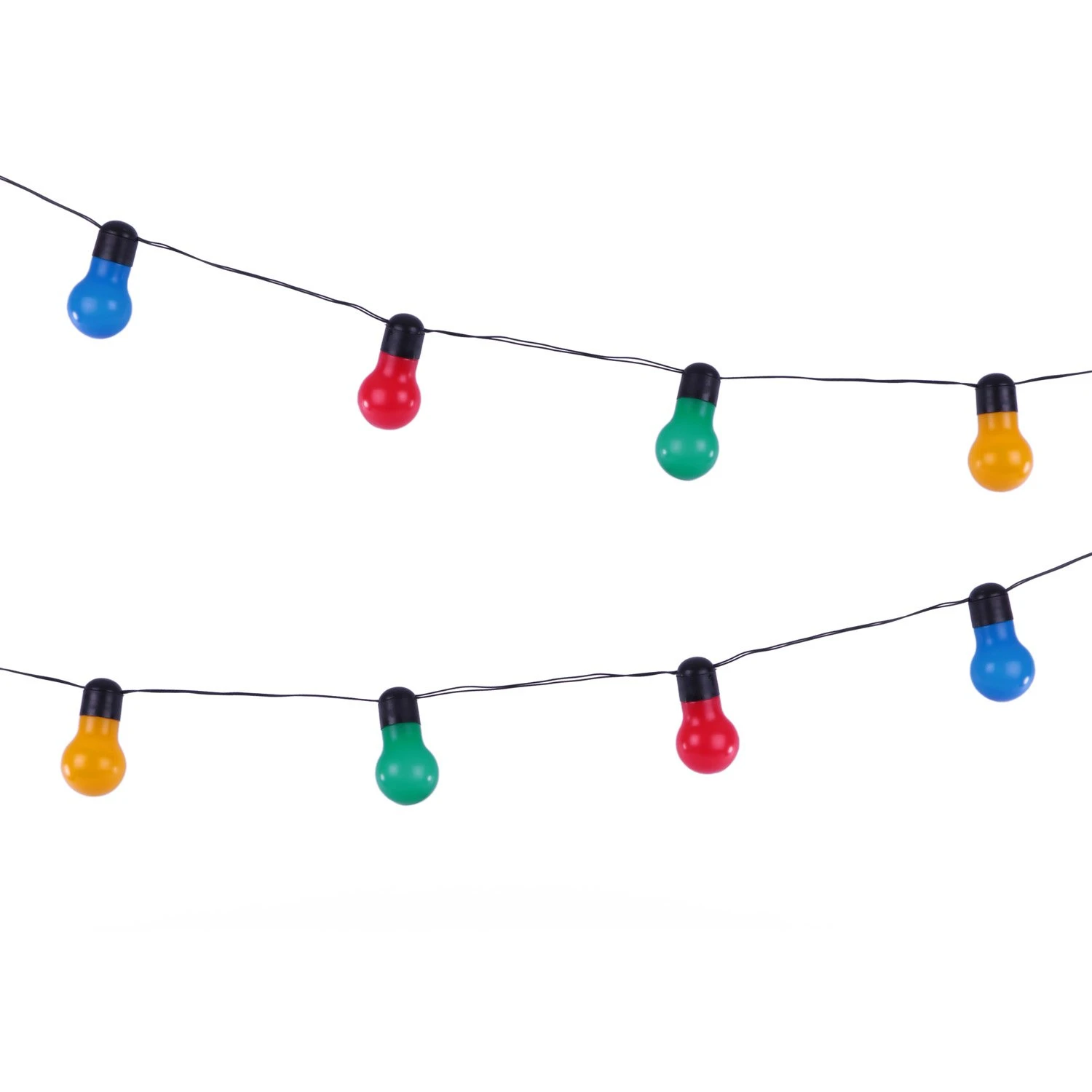 Solar Partylight 10x Multi Kleur - L 7,2 M - 5 M Lead 3 Solar Partylight 10x Multi Kleur - L 7,2 M - 5 M Lead