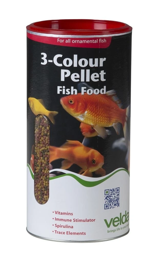 Velda 3-Colour Pellet Food 2500 Ml 3 Velda 3-Colour Pellet Food 2500 Ml