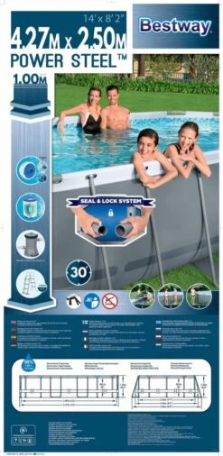 Bestway Zwembad Power Steel Set Ovaal Grijs 427 -Goedkope Groen & Gereedschap Winkel bestway zwembad power steel set ovaal grijs 427 488x1000 628252bddefcd l