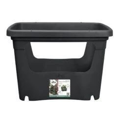 Elho Plantenbak Green Basics Stack & Grow Large Zwart