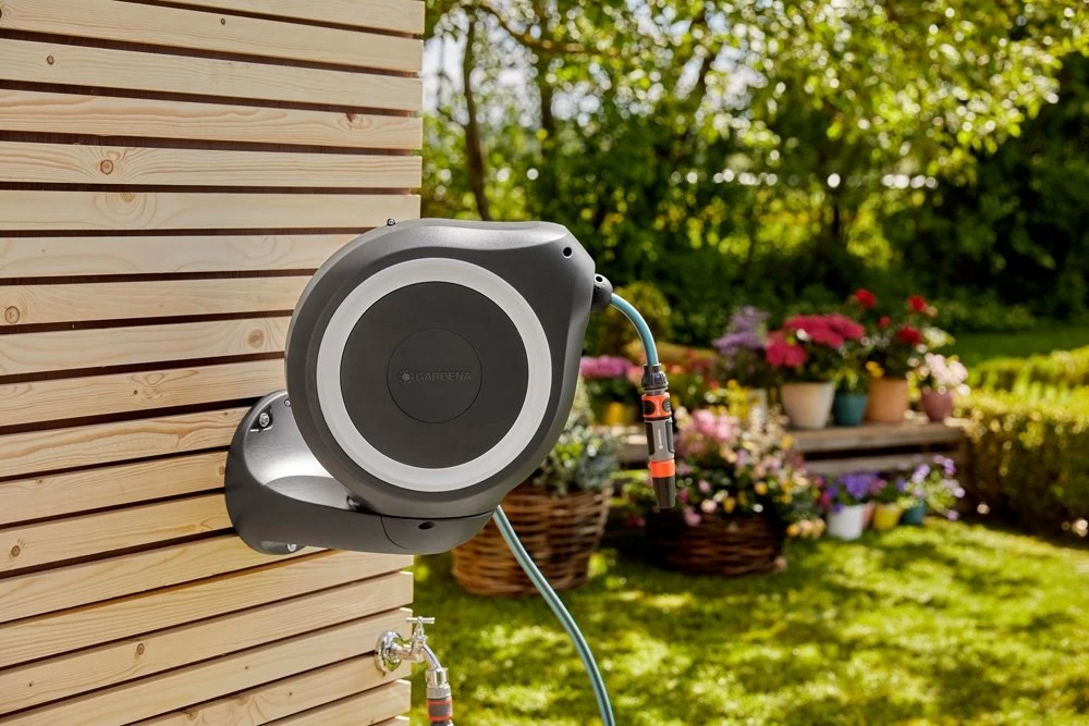 GARDENA Wandslangenbox 15 RollUp S Wit 4 GARDENA Wandslangenbox 15 RollUp S Wit - Afbeelding 2