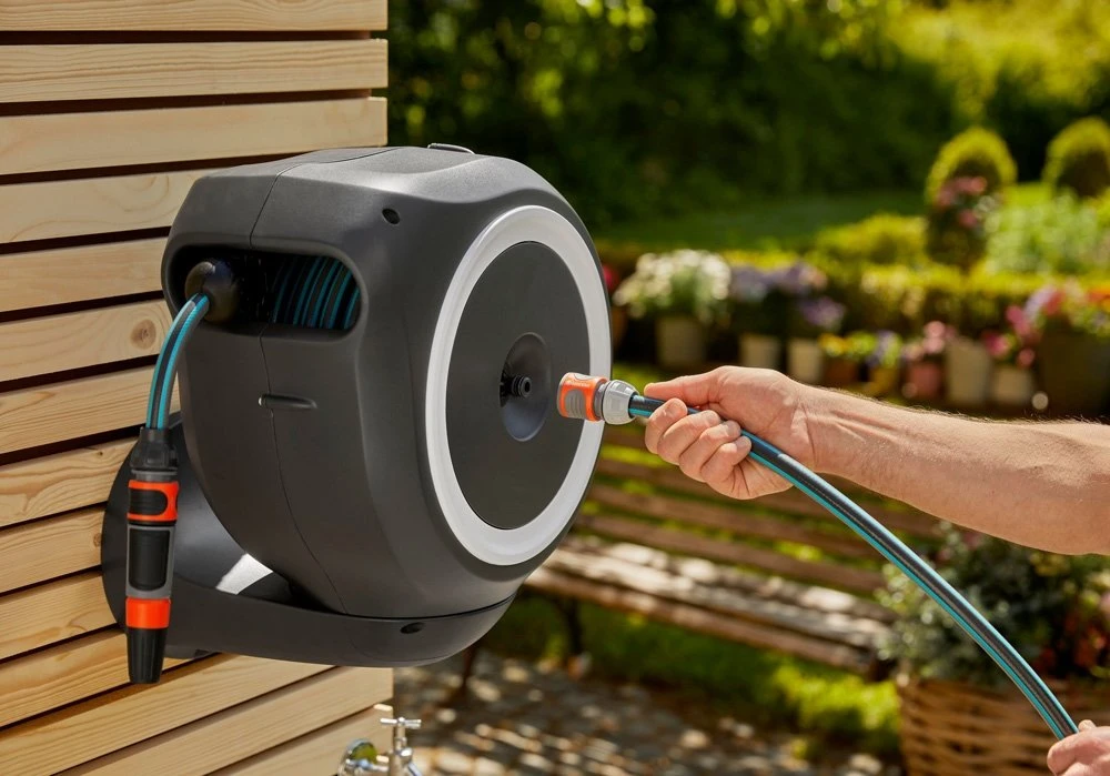 GARDENA Wandslangenbox 15 RollUp S Wit 5 GARDENA Wandslangenbox 15 RollUp S Wit - Afbeelding 3