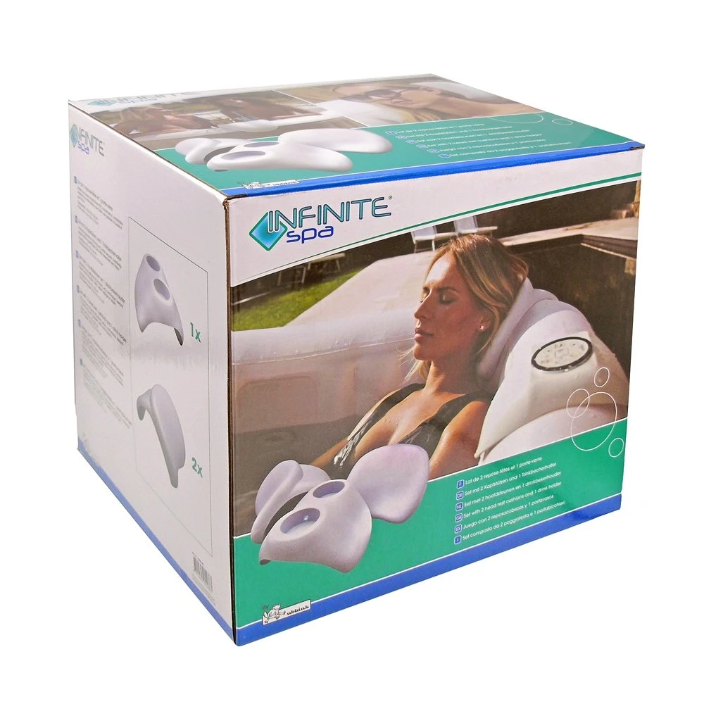 Infinite® Hoofdsteunset (2) + Drinkbekerhouder ( PU ) 6 Infinite® Hoofdsteunset (2) + Drinkbekerhouder ( PU ) - Afbeelding 4