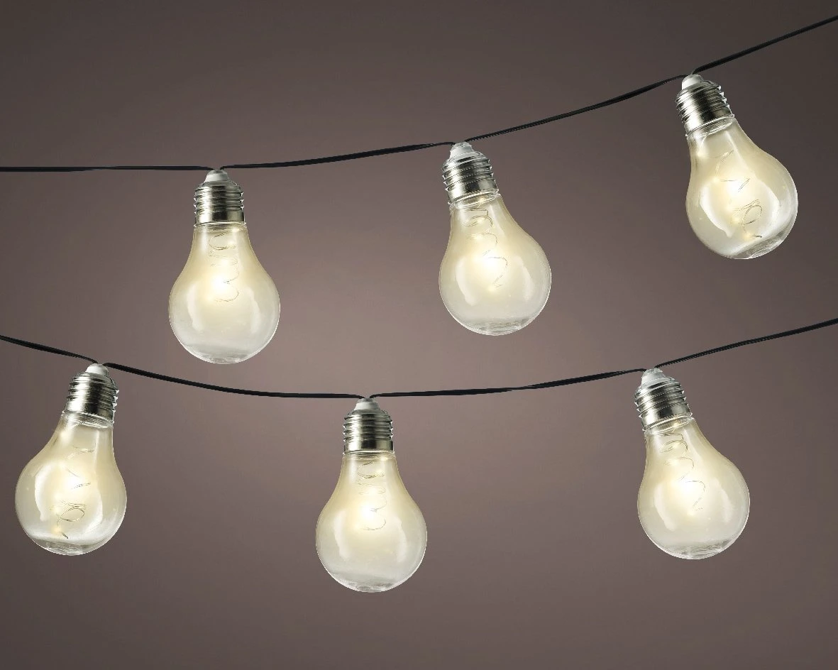 Lumineo Solar Partyverlichting 50 Lamps - 450 Cm 3 Lumineo Solar Partyverlichting 50 Lamps - 450 Cm