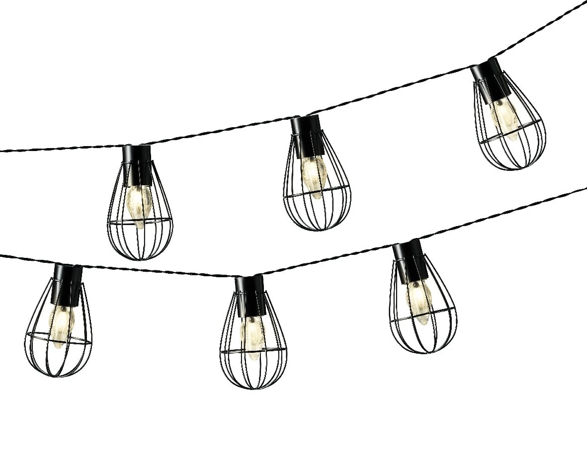 Lumineo Solar Partyverlichting 8 Lamps - 350 Cm 3 Lumineo Solar Partyverlichting 8 Lamps - 350 Cm