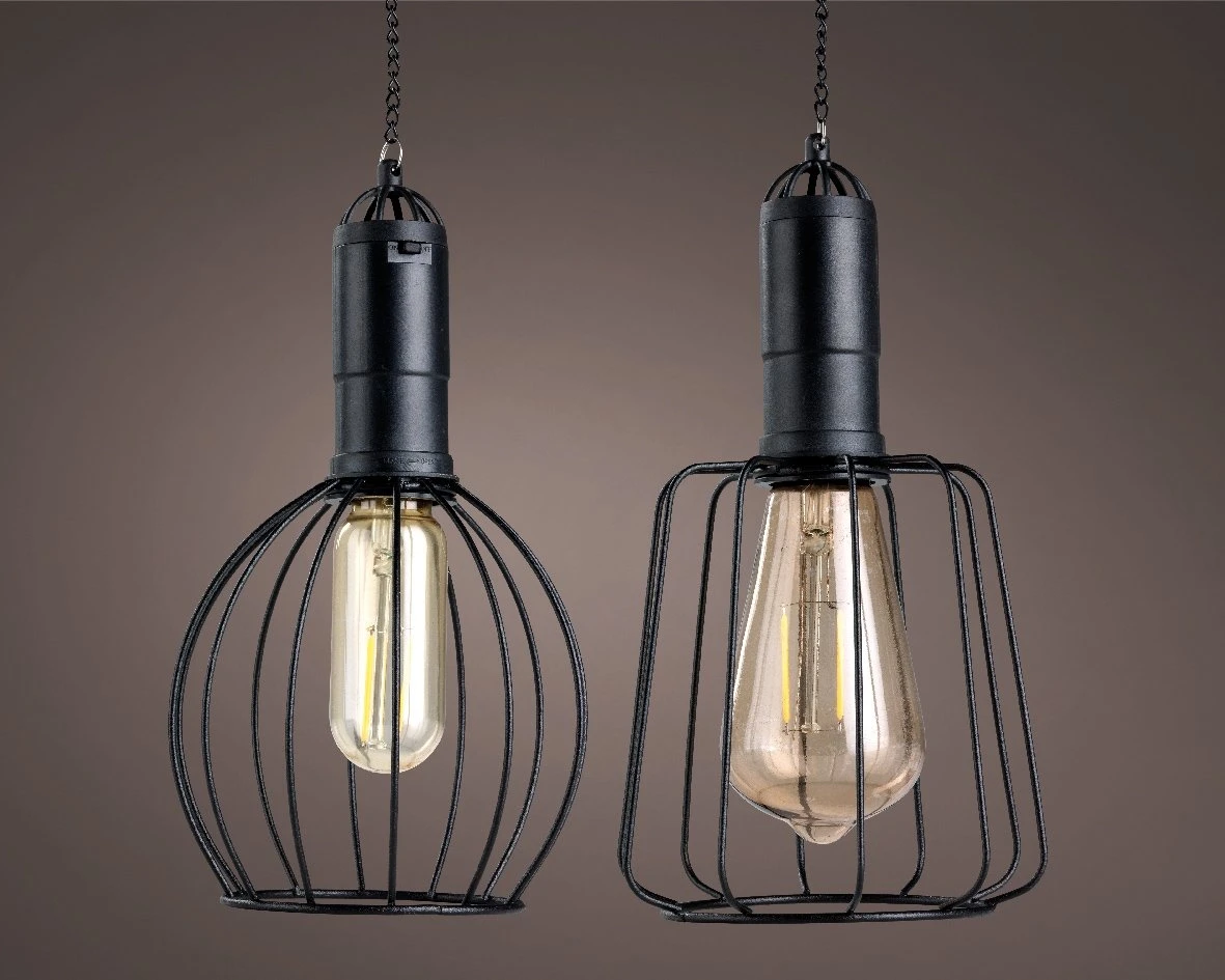 Lumineo Solar Hanglamp Zwart - Ø 22 Cm 3 Lumineo Solar Hanglamp Zwart - Ø 22 Cm