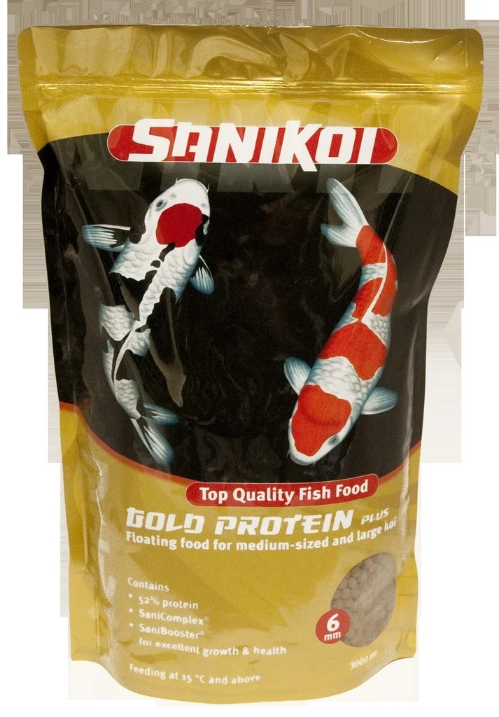 SaniKoi Gold Protein Plus 6 Mm 3 L 3 SaniKoi Gold Protein Plus 6 Mm 3 L